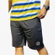 Men's Mint Green Textured Casual Shorts | Soft Comfort Fit